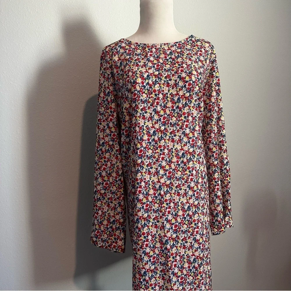 H&M size XL Floral Long Sleeve Dress